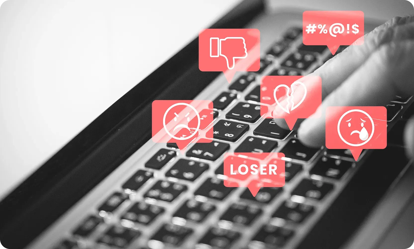 SNS特有のリスクのイメージ
