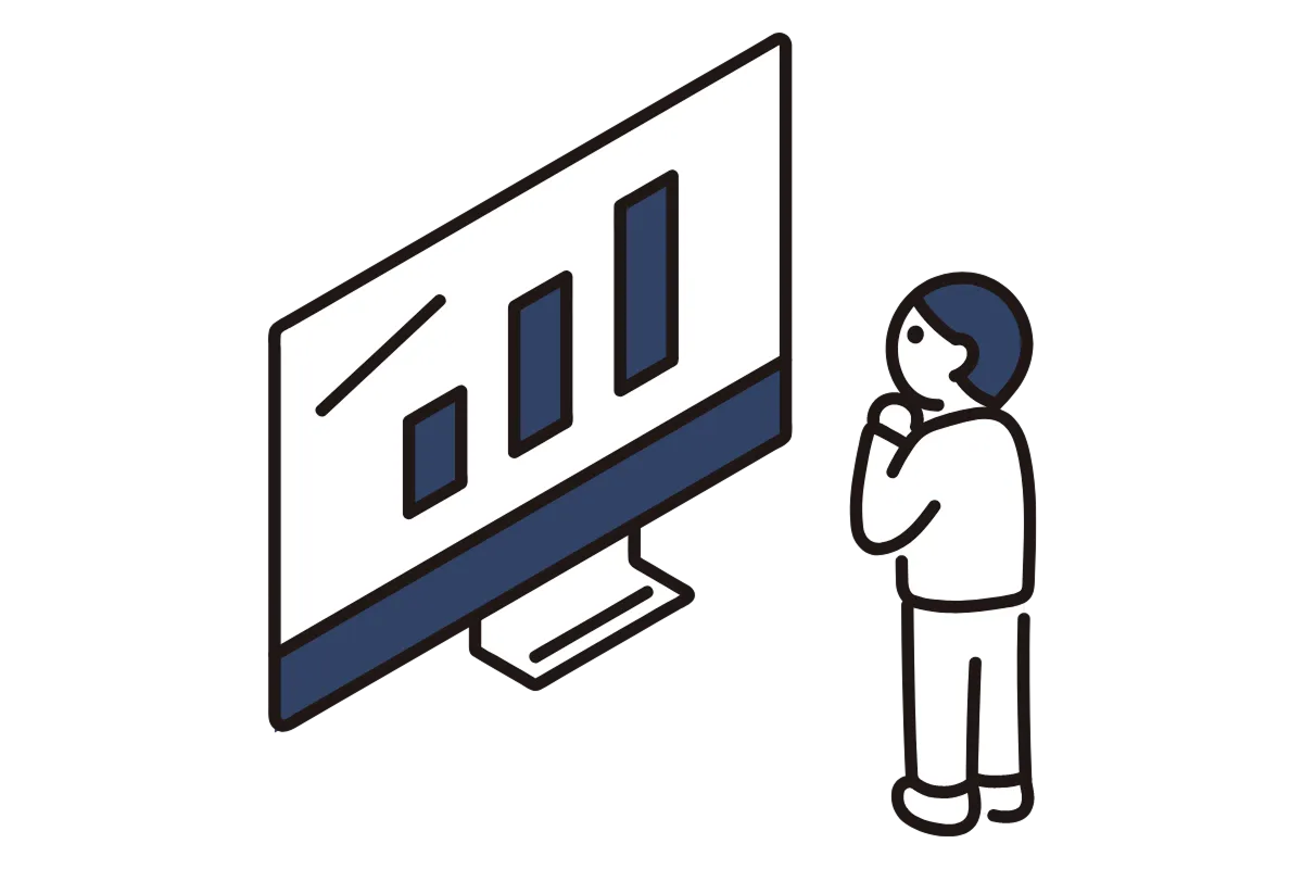 競合他社との差を分析したいのイメージ