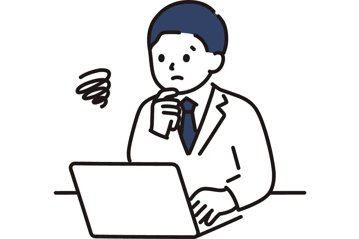 AIによる検索回答で自社が紹介されないのイメージ